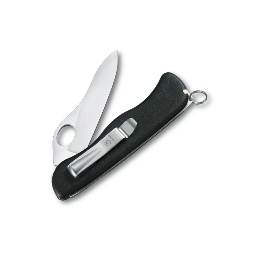 Victorinox - Multifunkčný vreckový nôž SENTINEL CLIP 11,1 cm/4 funkcia čierna