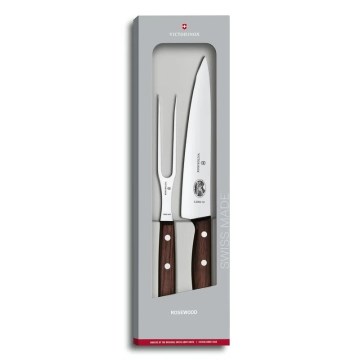 Victorinox - Porciovacia sada WOOD 2 ks javor