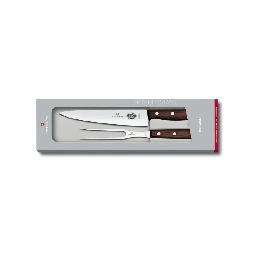Victorinox - Porciovacia sada WOOD 2 ks javor
