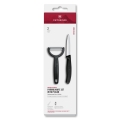 Victorinox - Sada kuchynského noža so škrabkou SWISS CLASSIC čierna