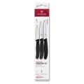 Victorinox - Sada kuchynských nožov na zeleninu SWISS CLASSIC 3 ks čierna