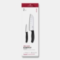 Victorinox - Sada kuchynských nožov SWISS CLASSIC 2 ks čierna