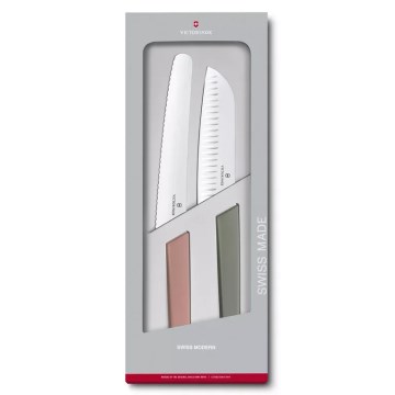 Victorinox - Sada kuchynských nožov SWISS MODERN 2 ks pestrofarebná