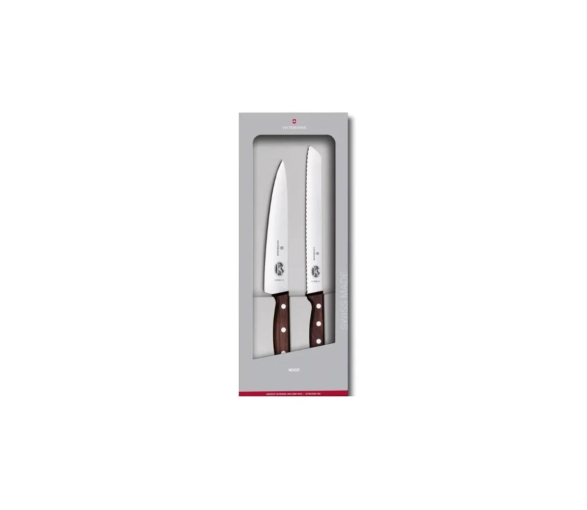 Victorinox - Sada kuchynských nožov WOOD 2 ks javor 5.1020.21G