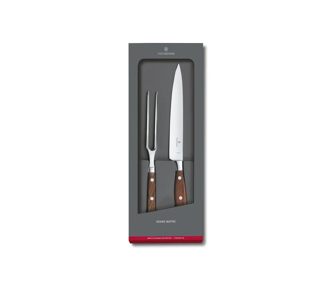 Victorinox - Sada na porcovanie GRAND MAITRE 2 ks javor 7.7240.2