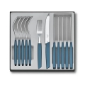 Victorinox - Sada príborov SWISS MODERN 12 ks modrá