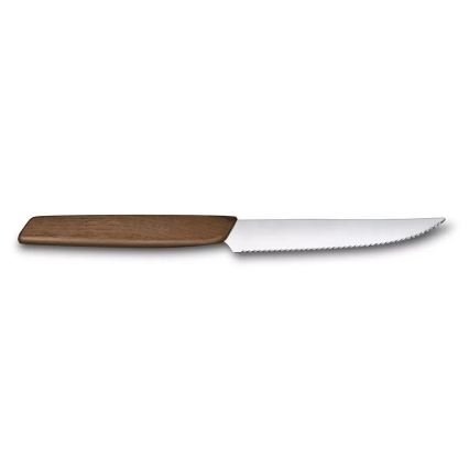 Victorinox - Sada steakových nožov SWISS MODERN 12 cm 2 ks orech