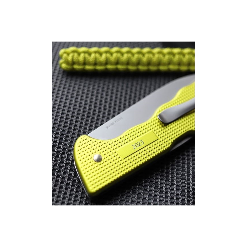 Victorinox - Zatvárací nôž s poistkou Alox Limited edition 13,6 cm zelená
