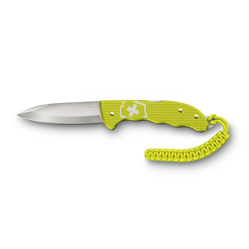 Victorinox - Zatvárací nôž s poistkou Alox Limited edition 13,6 cm zelená