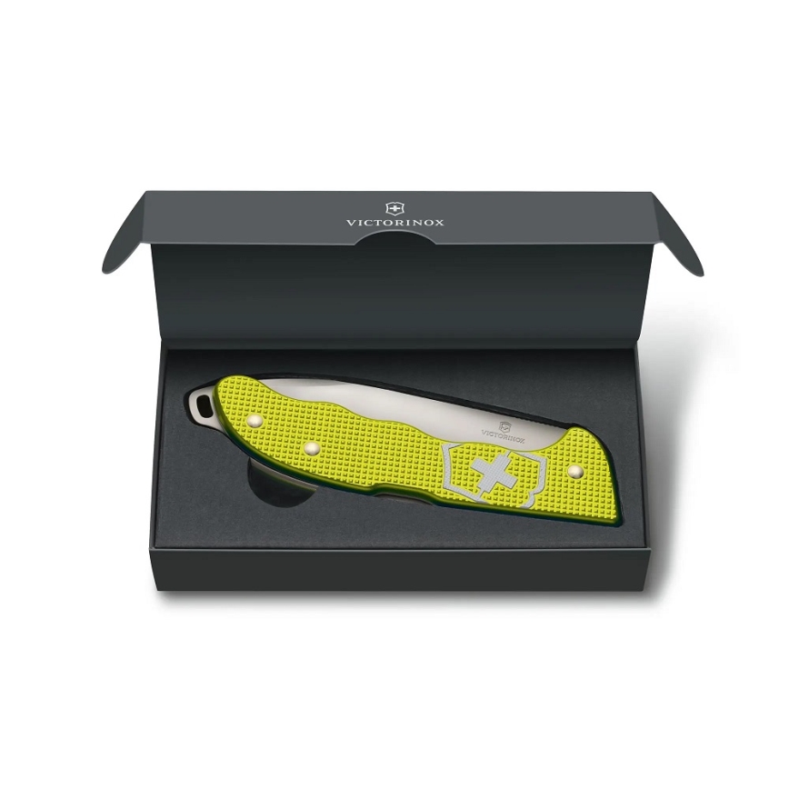 Victorinox - Zatvárací nôž s poistkou Alox Limited edition 13,6 cm zelená