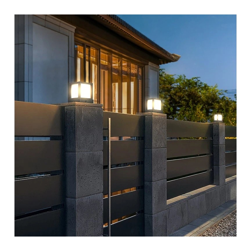 Viking - LED solárna lampa so senzorom LED/1,4W/3,7V IP54 4000K 2000 mAh