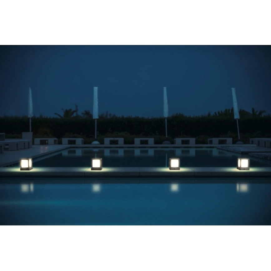 Viking - LED solárna lampa so senzorom LED/1,4W/3,7V IP54 4000K 2000 mAh