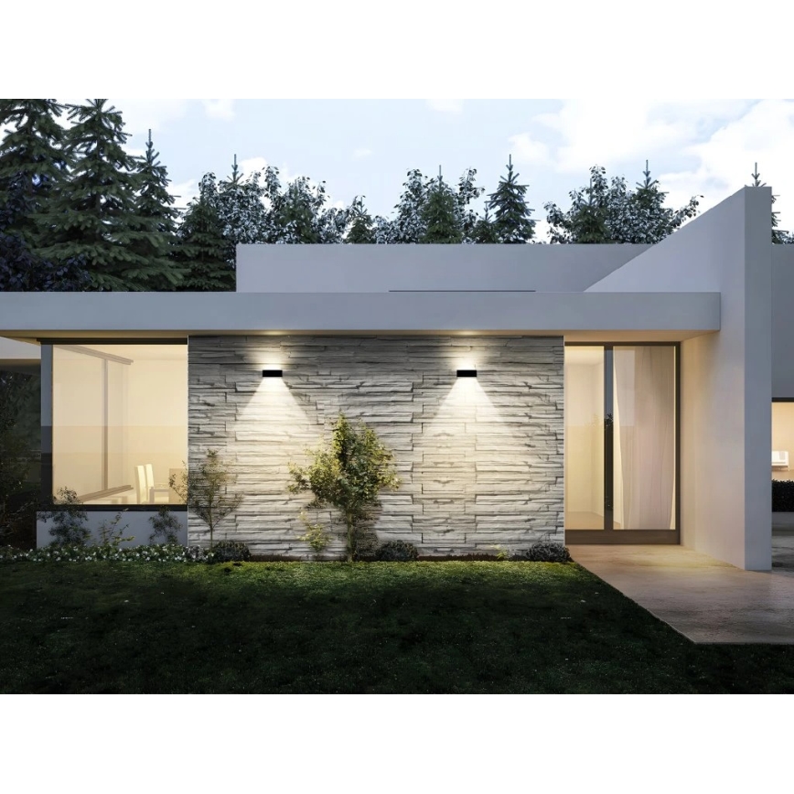 Viking - LED solárne nástenné svietidlo LED/1,3W/3,7V IP44 4000K 2000 mAh