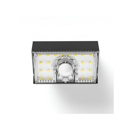 Viking - LED solárne nástenné svietidlo so senzorom LED/3,7V IP54 3000/4000K 2000 mAh