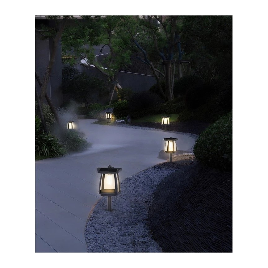 Viking - LED solárne svietidlo so senzorom LED/2W/3,7V IP54 4000K 2000 mAh