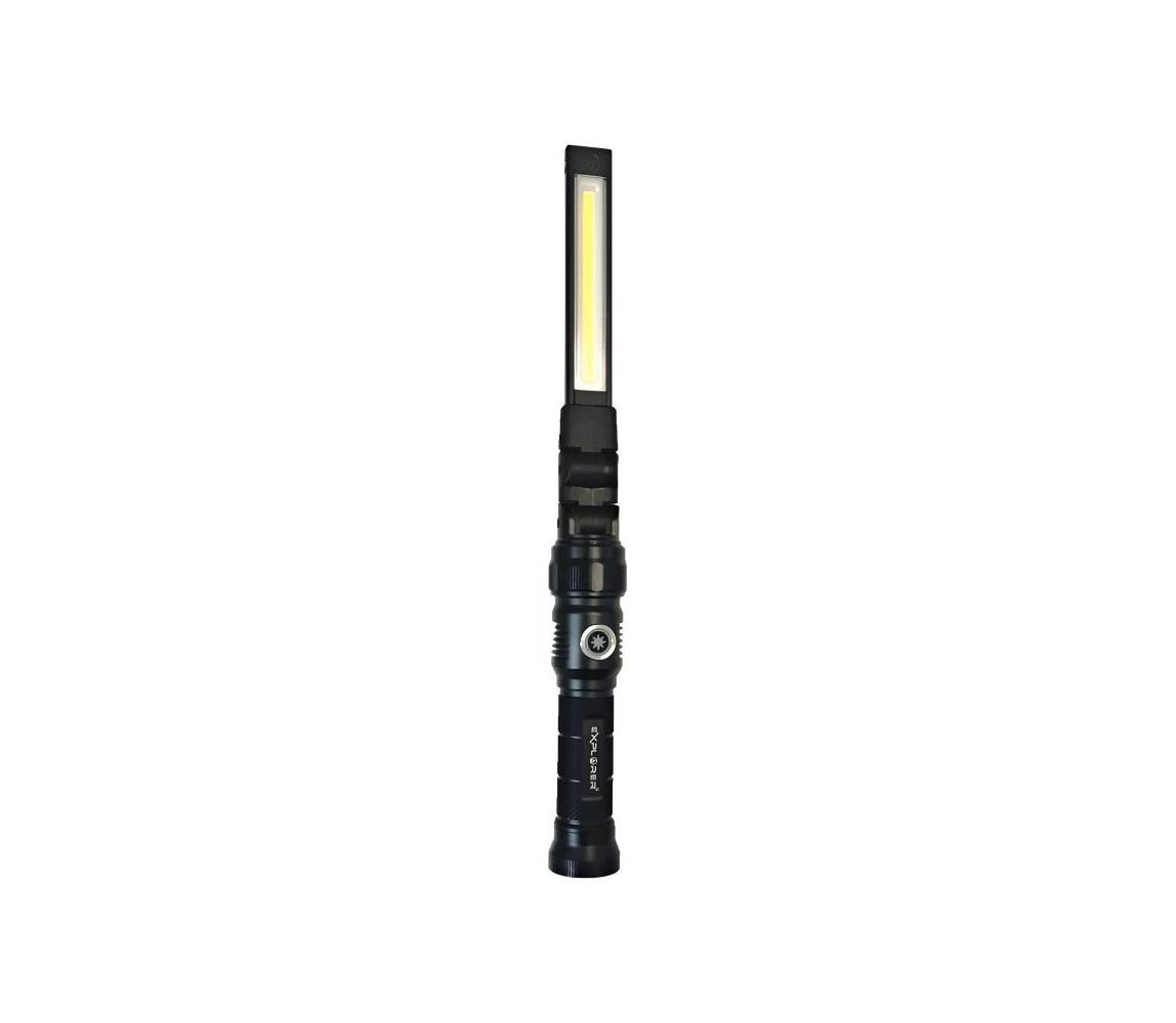 Viking Technology Viking - LED stmievateľná dobíjateľná baterka LED/5V IPX4 1200 lm 5000 mAh B7549