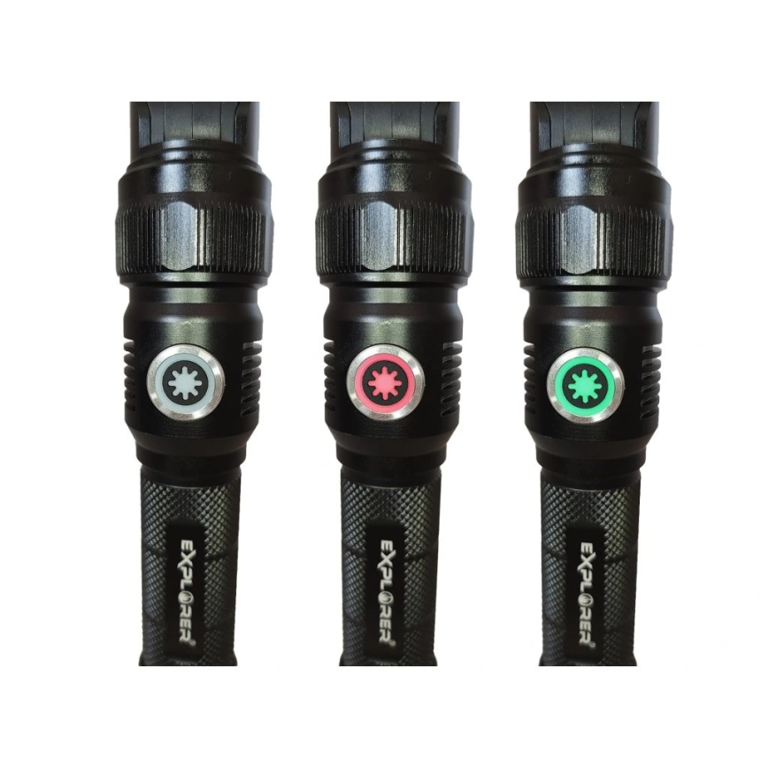 Viking - LED stmievateľná dobíjateľná baterka LED/5V IPX4 1200 lm 5000 mAh