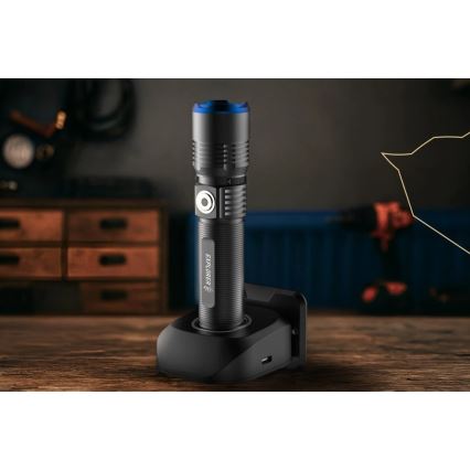 Viking - LED stmievateľná nabíjateľná baterka LED/5V IPX3 600 lm 2600 mAh