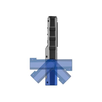 Viking - LED stmievateľná nabíjateľná baterka LED/5V IPX6 400 lm 2200 mAh