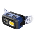 Viking - LED stmievateľná nabíjateľná čelovka so senzorom LED/5V IPX4 400 lm 3xAAA/1000 mAh
