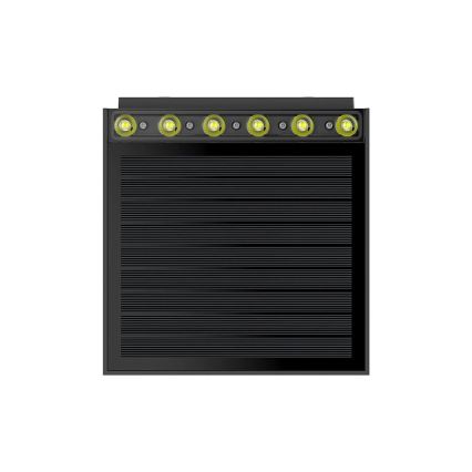 Viking - LED stmievateľné solárne nástenné svietidlo LED/1W/3,7V IP54 4000K 2000 mAh