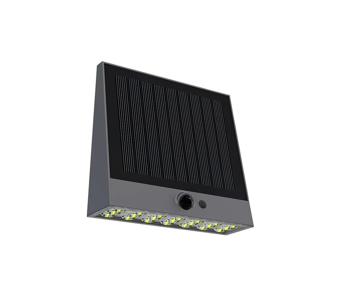 Viking Technology Viking - LED stmievateľné solárne nástenné svietidlo so senzorom LED/2W/3,7V IP54 4000K VSR25