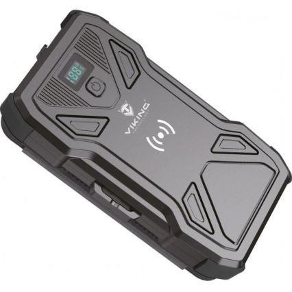 Viking - powerbanka s LED svietidlom, bezdrôtovým nabíjaním a solárnym panelom Power Delivery 22,5W/20000 mAh