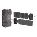 Viking - Powerbanka s LED svietidlom, bezdrôtovým nabíjaním a solárnym panelom Power Delivery 22,5W/30000 mAh