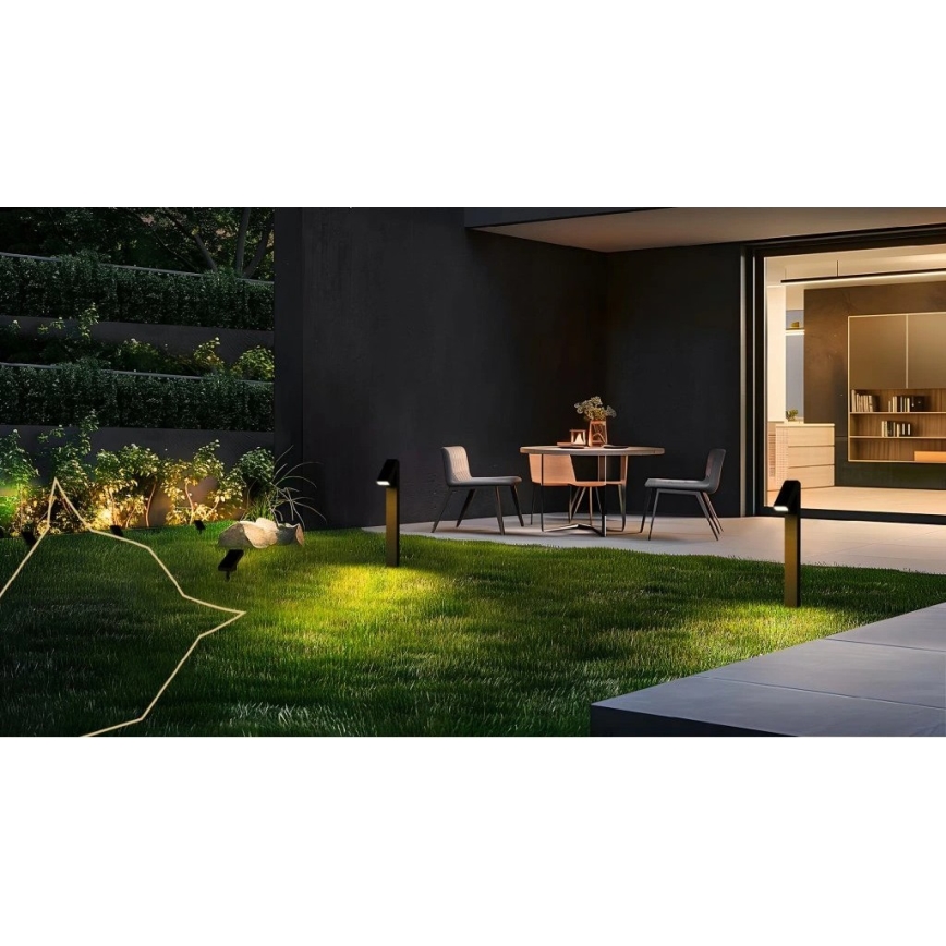 Viking - solárna LED lampa LED/1,4W/3,7V IP65 3000K