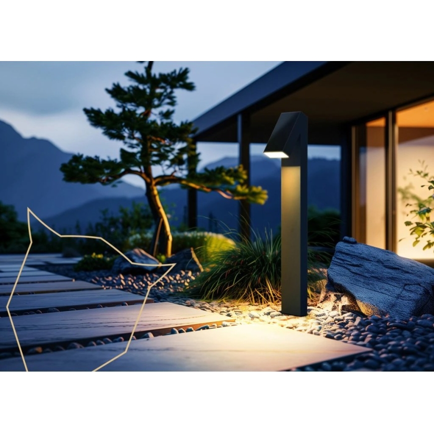 Viking - solárna LED lampa LED/1,4W/3,7V IP65 3000K