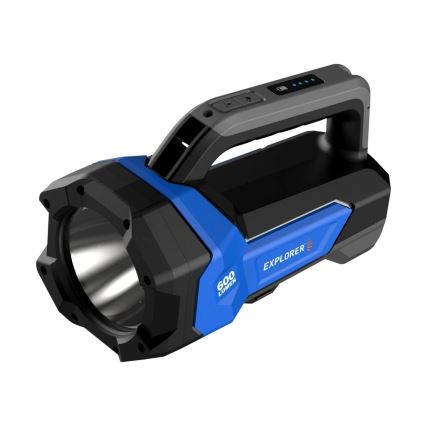 Viking - stmievateľná nabíjateľná LED baterka LED/5V IPX4 1000 lm 8000 mAh