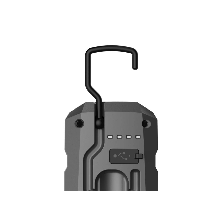 Viking - stmievateľná nabíjateľná LED baterka LED/5V IPX6 600 lm 4000 mAh