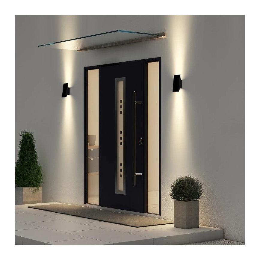 Viking - LED stmievateľné solárne nástenné svietidlo LED/1,5W/3,7V IP65 4000K 2000 mAh