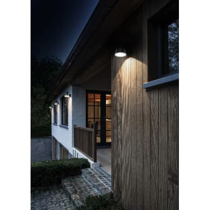 Viking - LED stmievateľné solárne nástenné svietidlo s čidlom LED/1W/3,7V IP44 4000K 2000 mAh