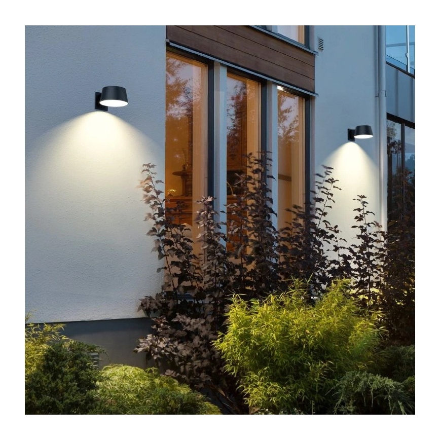 Viking - LED stmievateľné solárne nástenné svietidlo s čidlom LED/1W/3,7V IP44 4000K 2000 mAh