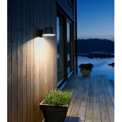 Viking - LED stmievateľné solárne nástenné svietidlo s čidlom LED/1W/3,7V IP44 4000K 2000 mAh