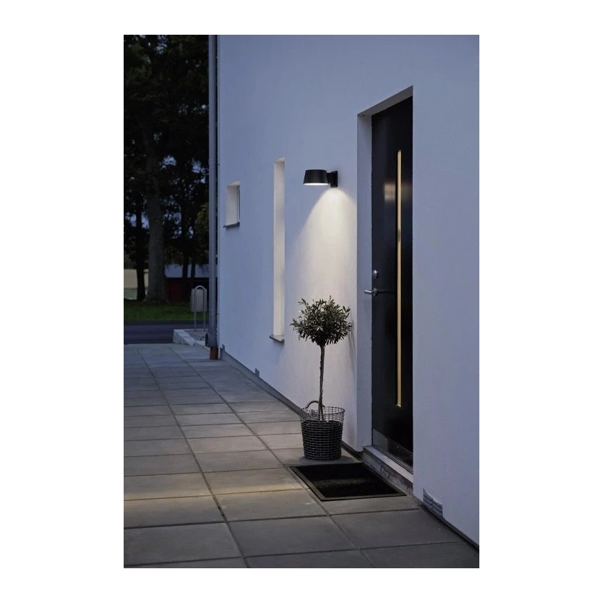 Viking - LED stmievateľné solárne nástenné svietidlo s čidlom LED/1W/3,7V IP44 4000K 2000 mAh