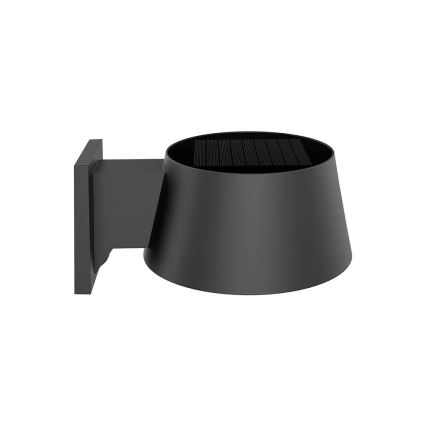 Viking - LED stmievateľné solárne nástenné svietidlo s čidlom LED/1W/3,7V IP44 4000K 2000 mAh