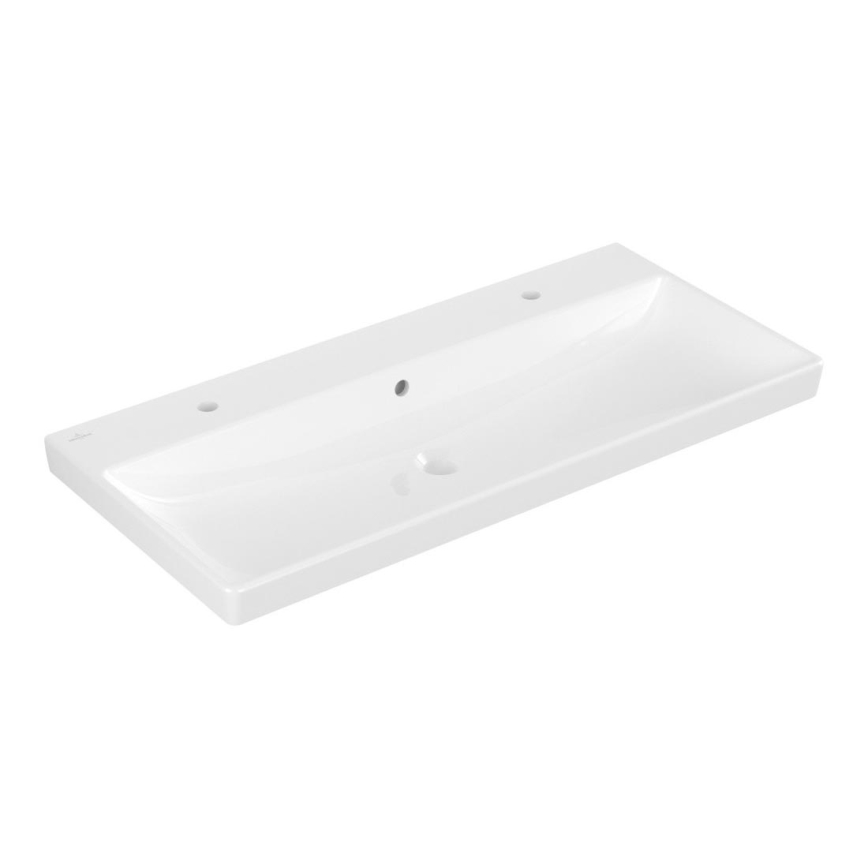 Villeroy & Boch 4156A401 - Závesné umývadlo AVENTO 100x47 cm keramika/biela