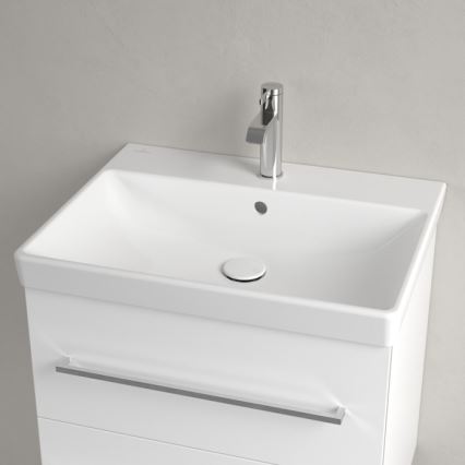 Villeroy & Boch 41586001 - Závesné umývadlo AVENTO 60x47 cm keramika/biela