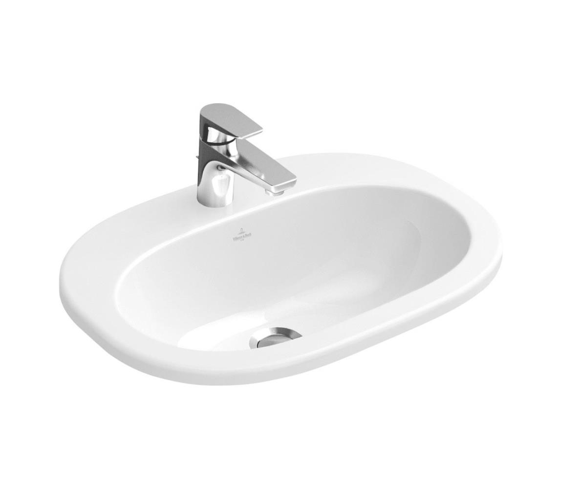 Villeroy & Boch 41615601 - Zapustené umývadlo O.NOVO 56x40,5 cm keramika/biela 41615601