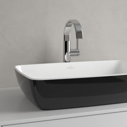 Villeroy & Boch 417258BCT8 - Umývadlo na dosku ARTIS 58x38,5 cm keramika/čierna