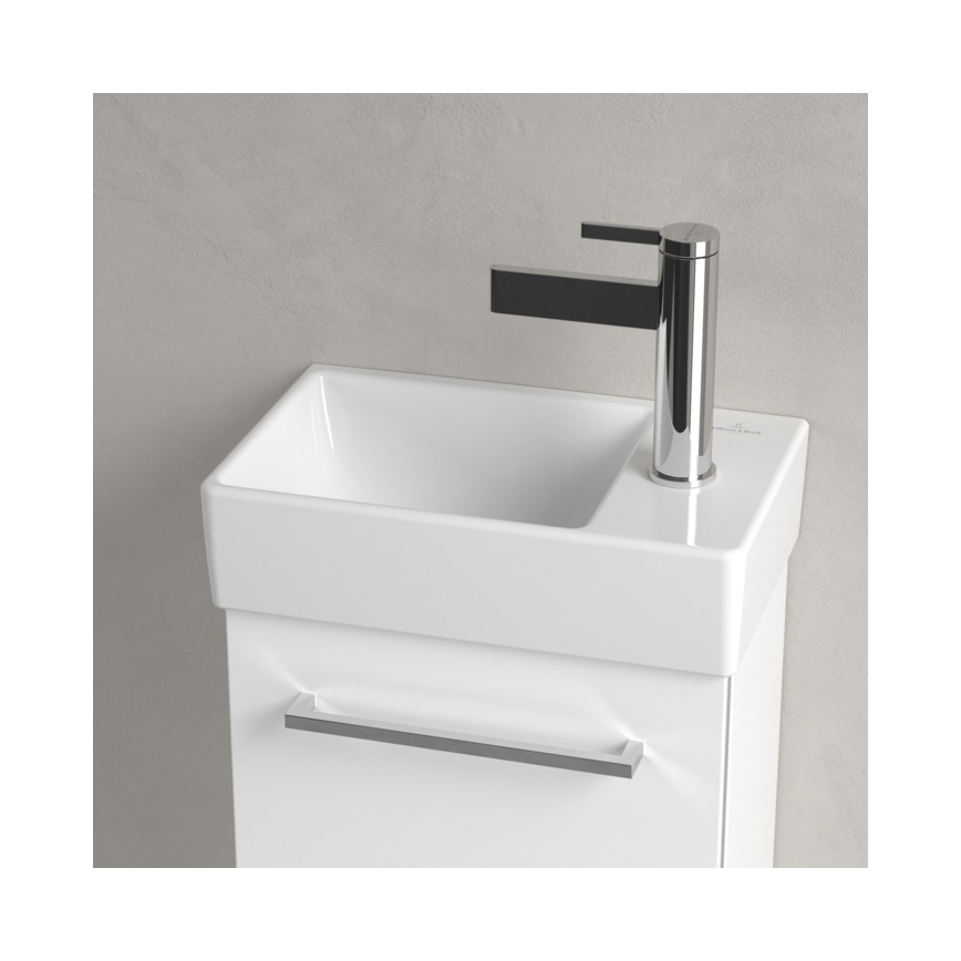 Villeroy & Boch 43003L01 - Závesné umývadlo AVENTO 36x22 cm keramika/biela