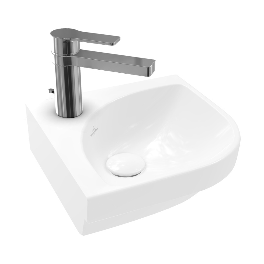 Villeroy & Boch 43714601 - Rohové závesné umývadlo SUBWAY 3.0 32x32 cm keramika/biela