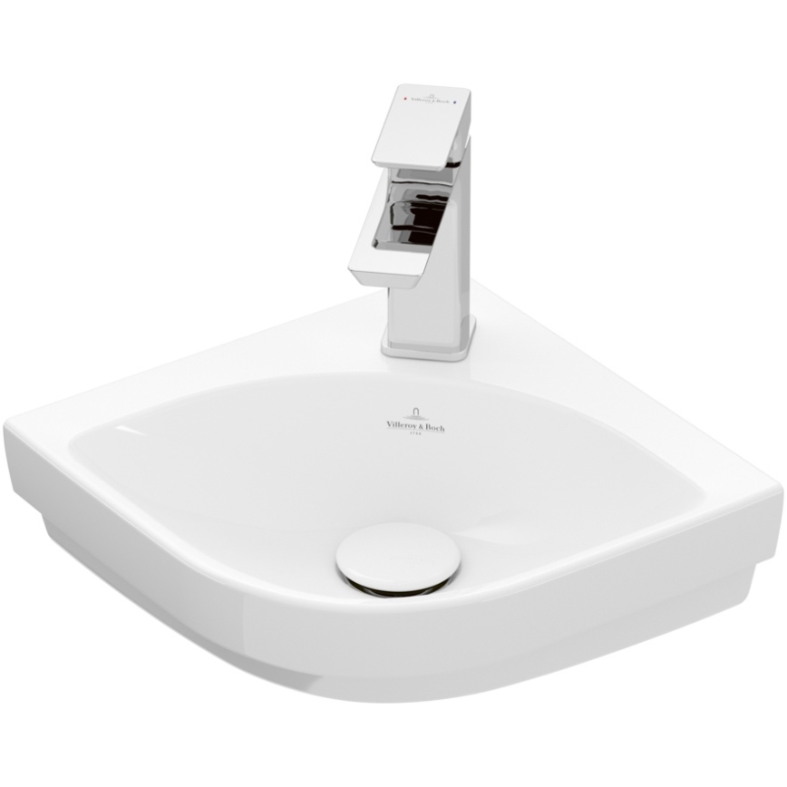 Villeroy & Boch 43714601 - Rohové závesné umývadlo SUBWAY 3.0 32x32 cm keramika/biela