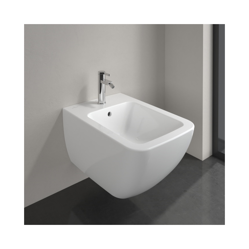 Villeroy & Boch 44110001 - Závesný bidet VENTICELLO keramika/biela