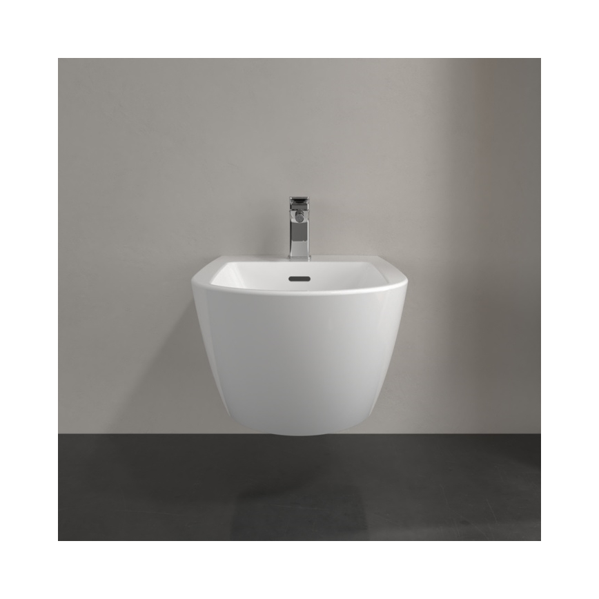Villeroy & Boch 447000R1 - Závesný bidet SUBWAY 3.0 keramika/biela