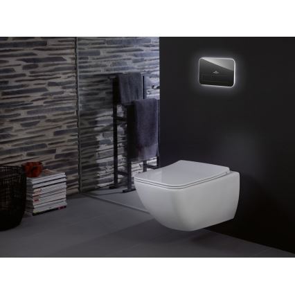 Villeroy & Boch 4611RL01 - Závesné WC s WC sedátkom SoftClose VENTICELLO keramika/biela