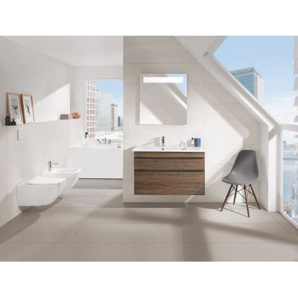 Villeroy & Boch 4611RL01 - Závesné WC s WC sedátkom SoftClose VENTICELLO keramika/biela