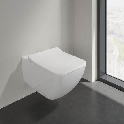 Villeroy & Boch 4611RS01 - Závesné WC s sedátkom SoftClose VENTICELLO keramika/biela